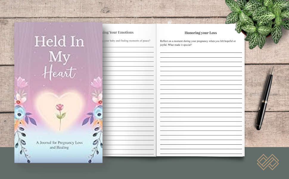 Held In My Heart: A Journal for Pregnancy Loss and Healing